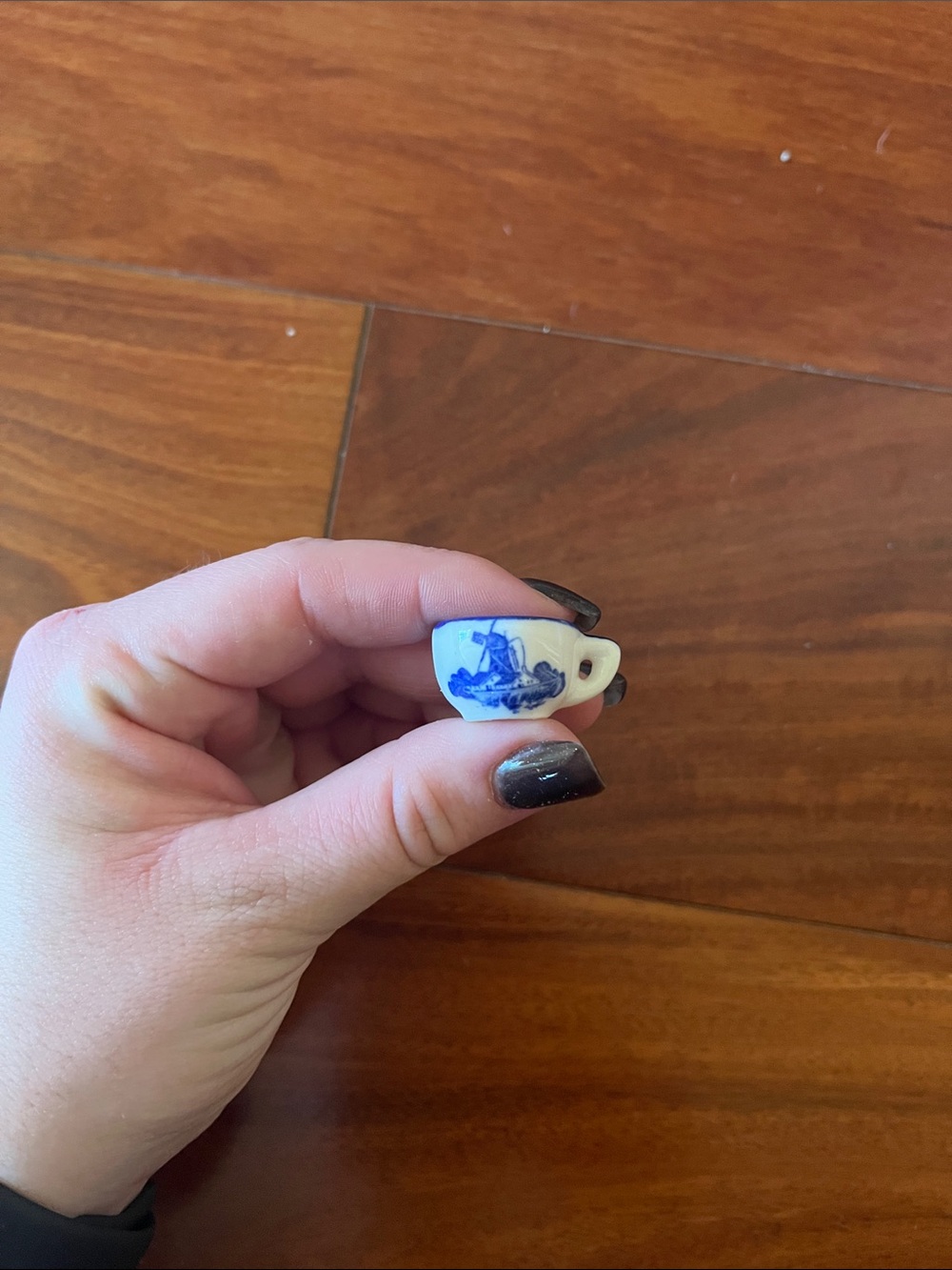 Handpainted Tea for Two Mini Tea Set Decoration - Picture 3 of 3